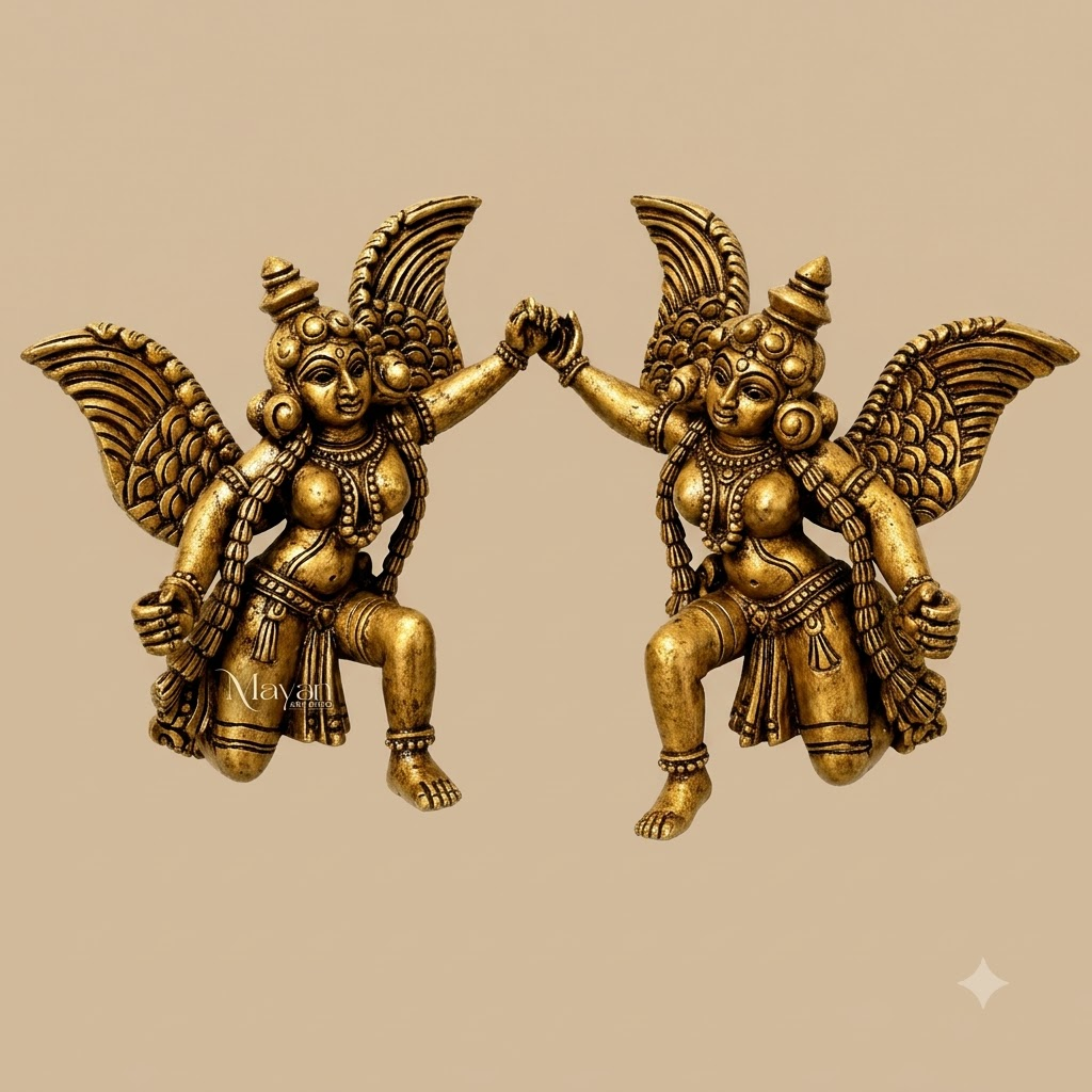 DANCING ANGEL WALL BRACKETS (PAIR)