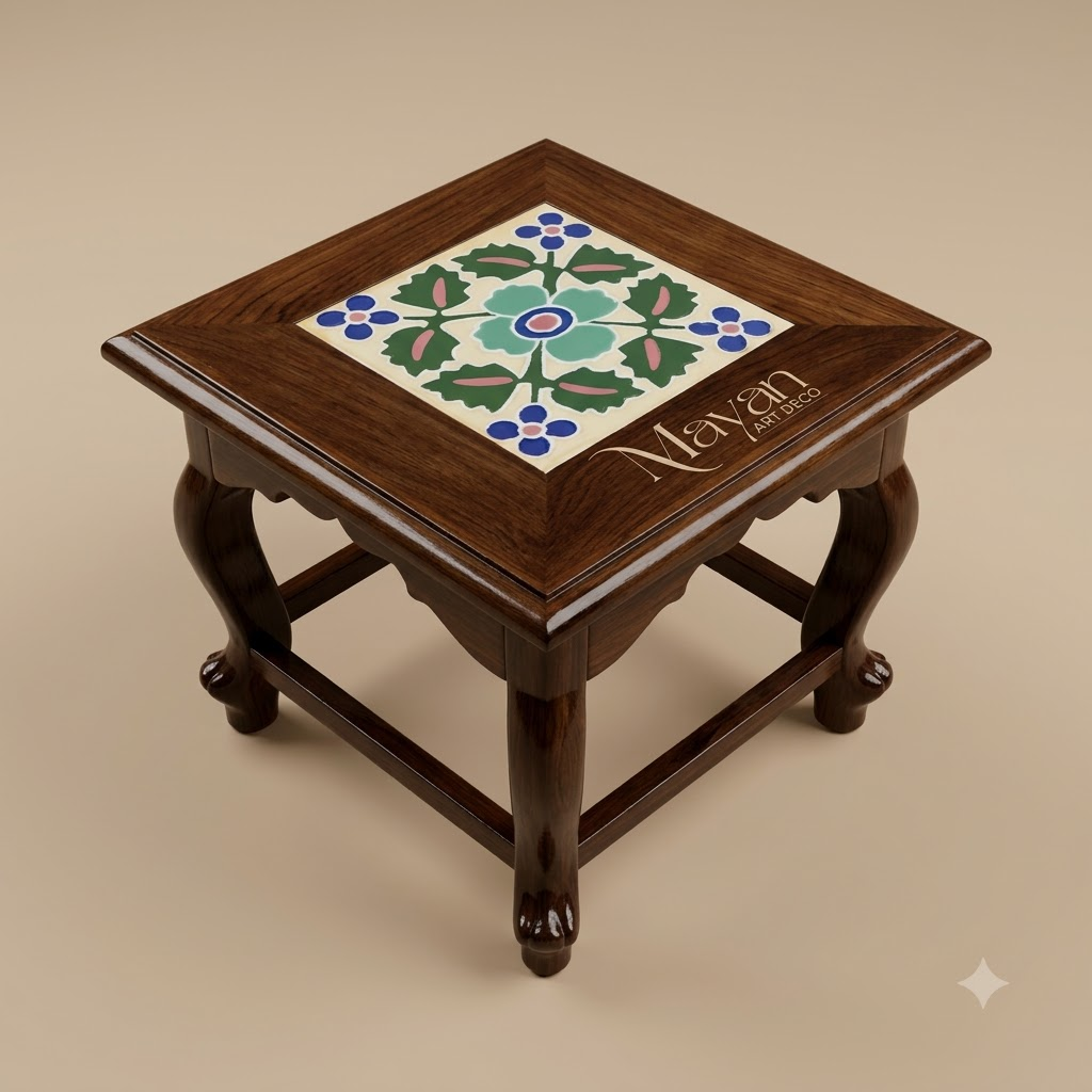 Single Tile Heritage Stool
