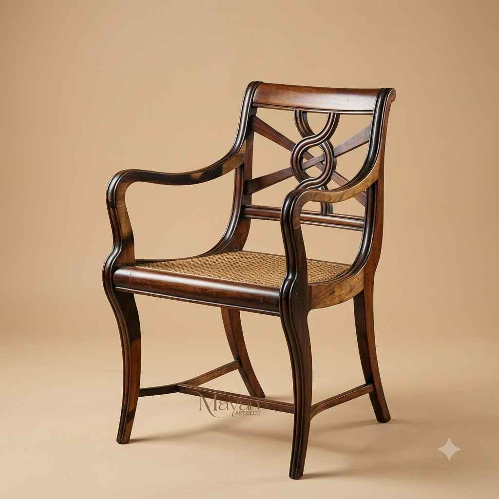 Victorian Heritage Cane Armchair
