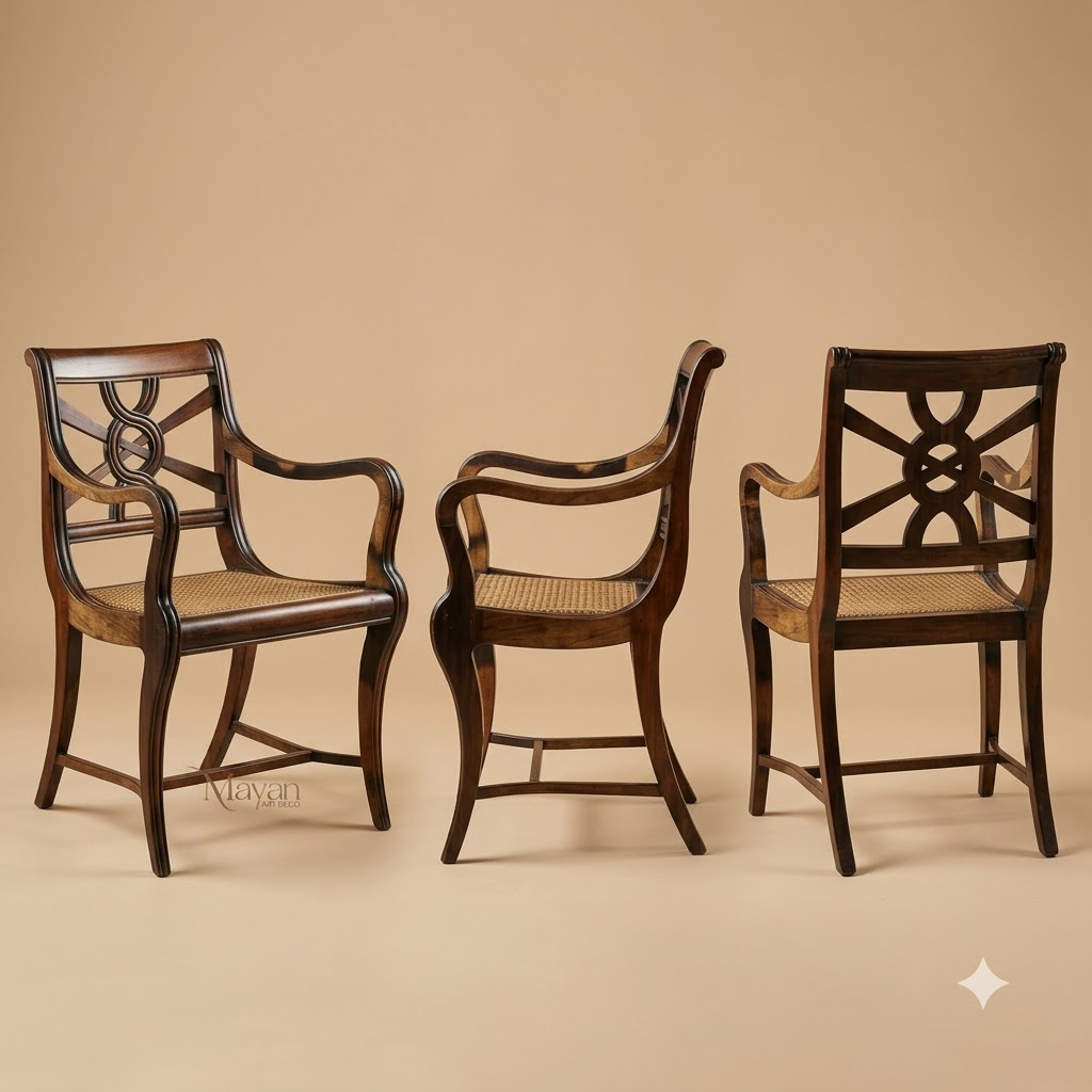Victorian Heritage Cane Armchair